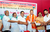 MLC Ivan D;Souza felicitated and NSUI issues raised